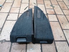 RARE rear both BLACK compartment seats JDM Honda CRX EE8 EF8 ED9 Si Dx Hf