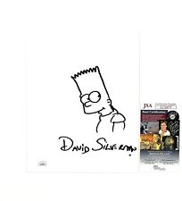 David Silverman Original Artwork Hand Drawn Sketch The Simpsons Animator JSA COA David Silverman Original Artwork Hand Drawn Sketch The Simpsons Animator JSA COA