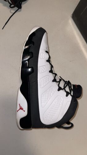 Air Jordan 9 Space Jam Retro OG Größe 13 Herren Weiß Schwarz Turnschuhe 2010 302370-102 - Bild 8 von 19