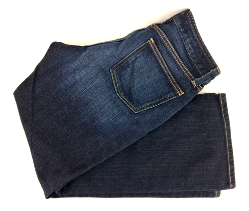 Gap Women's Dark Wash Boot Cut Ankle Jeans Size 12 - Picture 3 of 5