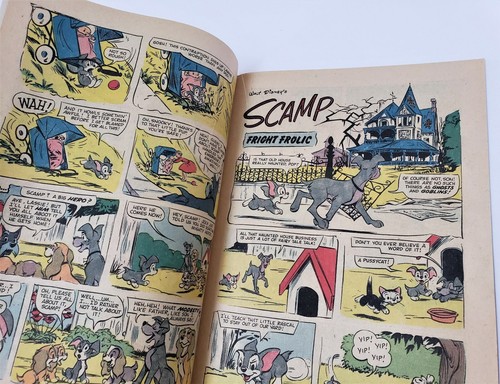 Cómics de cuatro colores de Dell de Walt Disney's SCAMP #833 publicados 1957 - Imagen 5 de 8