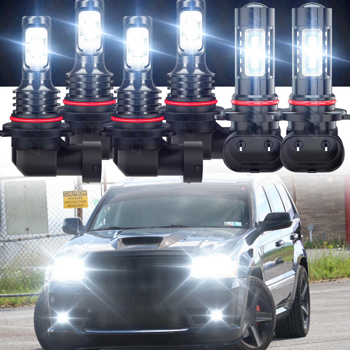 For 2010 Jeep Grand Cherokee SRT8 Sport Utility 4-Door LED