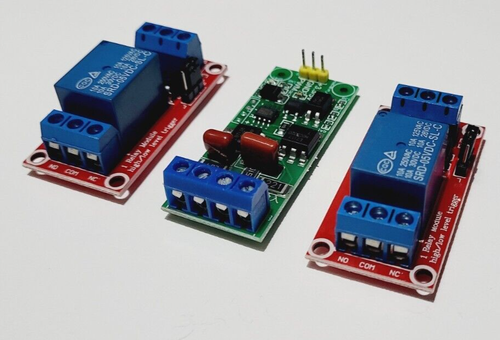 3 Stück im Pack: 2 Stück EMR Relais, 1 SMD AC Dimmer für Arduino, Raspberry - Bild 1 von 8