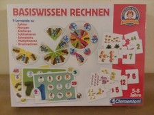 Clementoni Basiswissen Rechnen German Basic Mathematics Learning Puzzle  Games