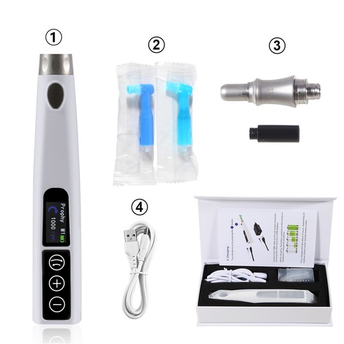 Dental Lab Marathon Electric Micromotor/Dental Cordless Hygiene Prophy Handpiece - Picture 28 of 28