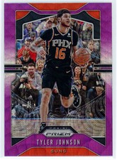 Tyler Johnson 2019-20 Panini Prizm Purple Wave SP #100 Phoenix Suns