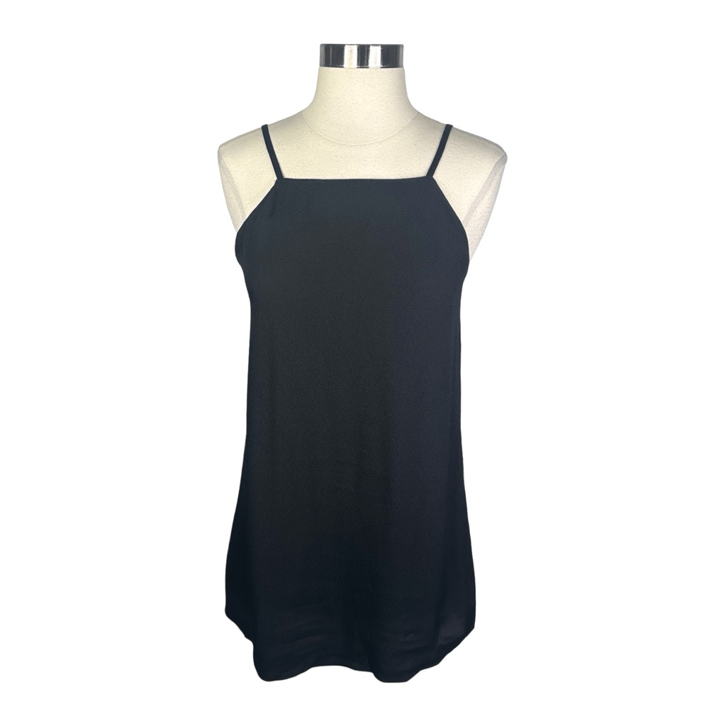 FILA Abito Camille Rowe x Reformation Laurien taglia media LBD slip mini shift cocktail