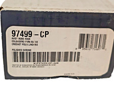 Kohler 97499-CP Avid Robe Hook Polished Chrome, BRAND NEW SEALED BOX