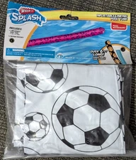Inflatable Water Noodle Linking Pool Tube 6 Ft Soccer Ball NOS Wham-O Splash
