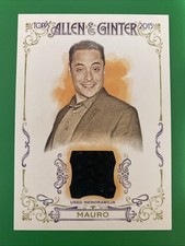 2015 Topps Allen & Ginter Jeff Mauro Full Relic TV Host Food Network NM-MINT++