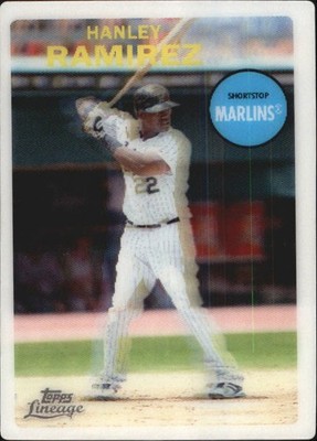 2011 Topps Lineage 3-D #T3D19 Hanley Ramirez - BB