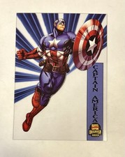 Marvel Fleer Retro 1994 2015 animación suspendida Capitán América (variante)