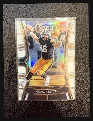 2023 Select Draft Picks George Kittle White Prizm #173 /35