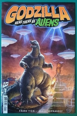 Godzilla : Here There Be Aliens #1 - IDW - May 2025