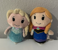 Hallmark itty bittys Disney Frozen Elsa  Anna Mini Plush Set Under 6 in 2014 