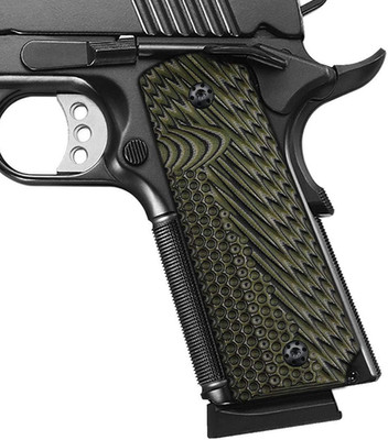 1911 G10 Grips, Full Size (Government/Commander), Black Screws Included, Big Sco