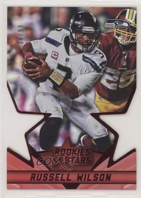 2015 Panini Rookies & Stars Longevity Red 36/99 Russell Wilson #SS2 06z2