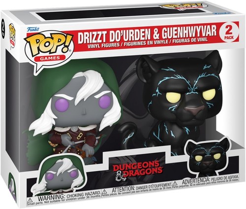 8366851 Merchandising Dungeons & Dragons: Funko Pop! Games - S2 - Drizzt & Guenh