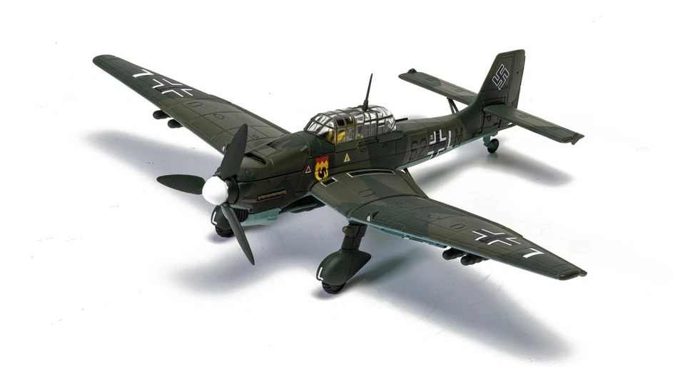 Corgi AA32520 Junkers Ju87B-1 Stuka - Uffz Pittroff and Uffz Scubert - BoB 1940 - Image 3 of 4