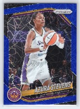 Azura Stevens - 2025 Prizm WNBA - Blue Velocity #64 - Los Angeles Sparks