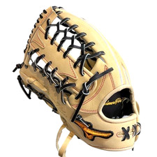 Mizuno Pro Order AXI Outfield Glove Prexy Elite LHT Blonde Gold Made in Japan