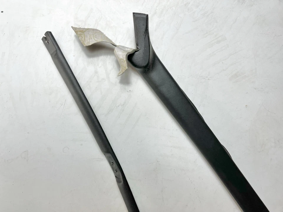 79-87 Jaguar XJ6 XJ12 lado izquierdo derecho cantrail acabado techo embellecedor juego OEM Foto 2 de 4