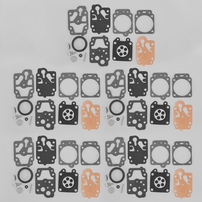 5Satz Vergaser Reparatursatz für SCREWFIX TITAN TTL488GDO 25cc WALBRO K20-WYJ ws