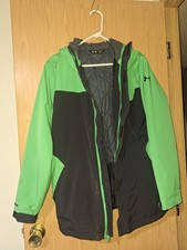 Under Armour Youth XL Coldgear Infrared Hooded Jacket Green
