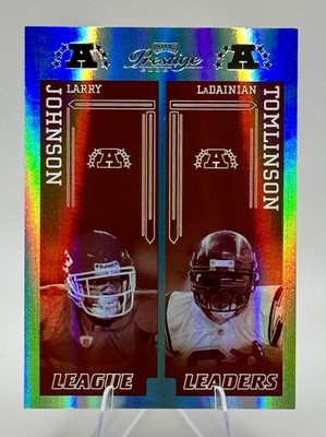 2006 Donruss Prestige LaDainian Tomlinson Johnson League Leaders /25 #match HOF