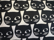 IKEA Mattram Black Cat Lumbar Pillow Hallowee...