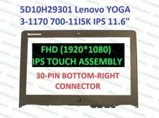 Lenovo Yoga 700-11isk 11.6" Laptop LCD Touch Screen Assembly