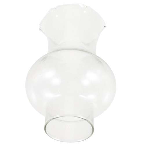 2 Count Kerosene Lantern Glass Lampshade Oil Cover Shades Chimney Replacement - Picture 6 of 12