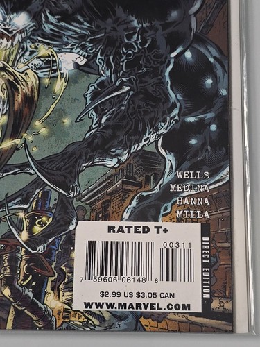 VENOM: DARK ORIGIN #3 of 5 / 2008 MARVEL LIMITED SERIES / High Grade - Picture 2 of 5