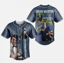 Dean Martin The One And Only The King Of Cool Baseball Jersey