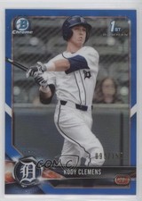 2018 Bowman Draft Chrome Blue Refractor 90/150 Kody Clemens #BDC-121 ya6