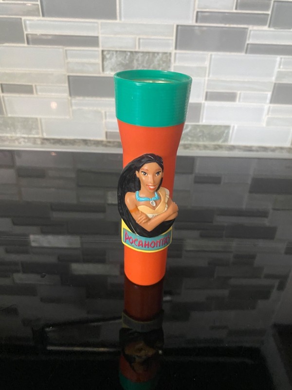 Vtg 1995 Disney Pocahontas Flashlights Made by Janex New In Box