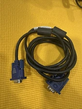 Pack Of 3     VGA TO VGA 15 PIN  RGB VGA CABLE CORD  Male to Male