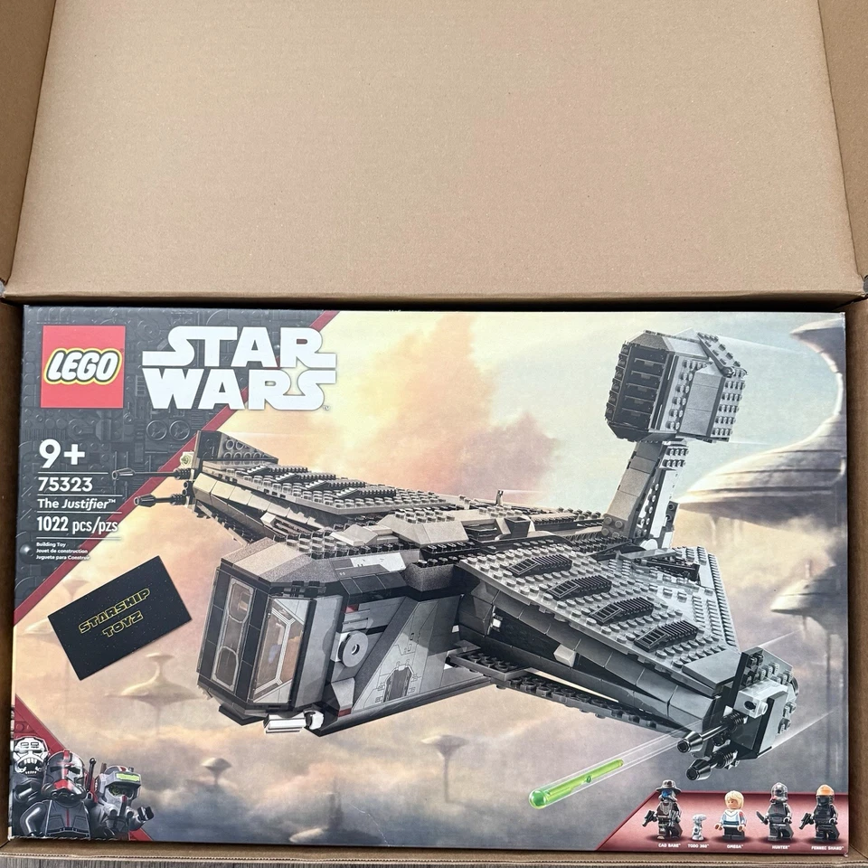 New, Retired & Sealed LEGO Star Wars The Bad Batch The Justifier (Set No. 75323) - Image 3 of 4