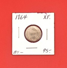 1864 INDIAN HEAD CENT XF