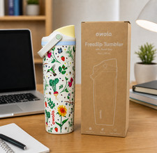 NWB Owala 30oz/900ml FreeSip Water Bottle Mother's Day Garden Sway Gift NEW