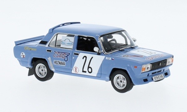 IXO IXORAC429.22 1:43 Diecast Model Car Lada 2105 VFTS Rally Pribram 1986 #26