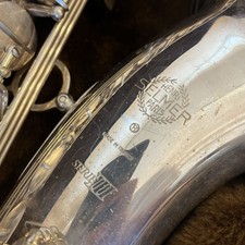 H.Selmer Series 3 Pre-Jubilee SP Selmer Series 3 Silver Plated Tenor Saxophone