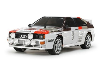Tamiya - RC Audi Quattro A2 Rally Car Kit, TT-02 Chassis