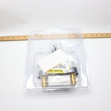 Tub Shower Faucet Plastic Chrome 2-Handle 4" 420867