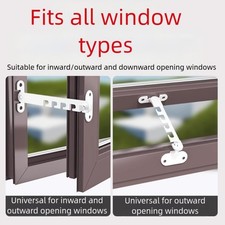 Window Lock for Child Safety with Aluminum Alloy For Tilting Window Stopper