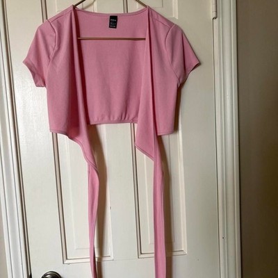 Unbranded Women's Pink Crop-top