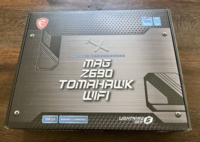MSI MAG Z690 TOMAHAWK WIFI DDR5 ATX LGA1700 Motherboard Tested Complete