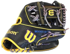 PRO MODEL MOOKIE BETTS WILSON BASEBALL GLOVE LOS ANGELES LA DODGERS PSA/DNA LOA