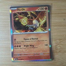 Ho-Oh 010/086 ME04: Chaos Rising Holofoil EN Pokemon NM