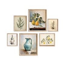 Vintage Kitchen Wall Decor Rustic Farmhouse Dining Room Wall Art Vintage Wall...